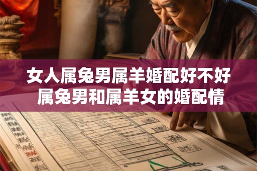 女人属兔男属羊婚配好不好 属兔男和属羊女的婚配情况如何