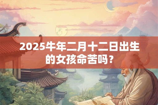 2025牛年二月十二日出生的女孩命苦吗？