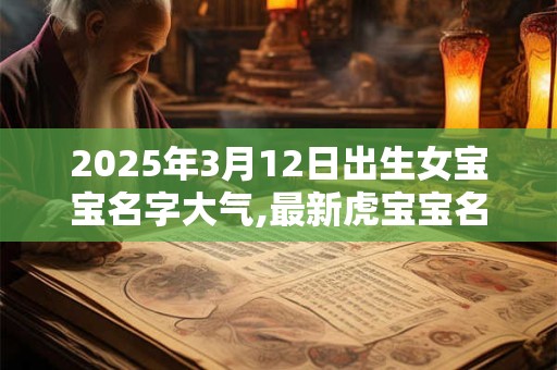 2025年3月12日出生女宝宝名字大气,最新虎宝宝名字