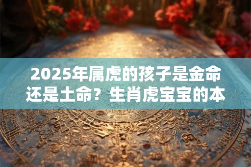 2025年属虎的孩子是金命还是土命？生肖虎宝宝的本命运势
