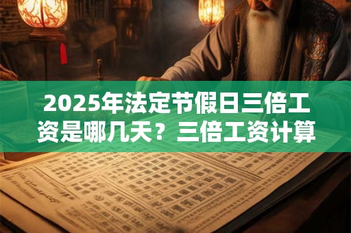 2025年法定节假日三倍工资是哪几天？三倍工资计算方法