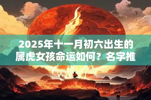 2025年十一月初六出生的属虎女孩命运如何？名字推荐