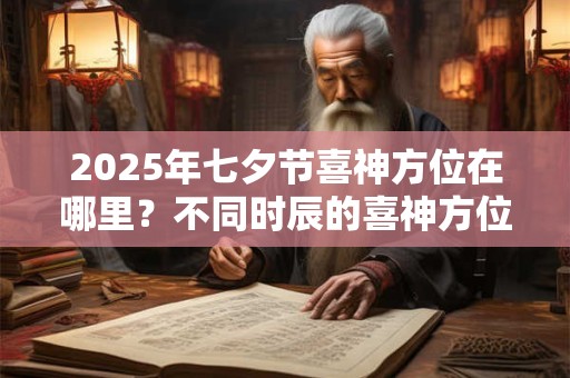 2025年七夕节喜神方位在哪里？不同时辰的喜神方位