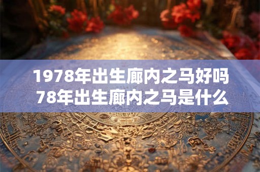 1978年出生廊内之马好吗 78年出生廊内之马是什么命