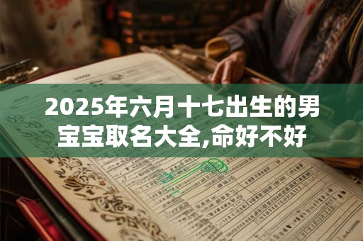 2025年六月十七出生的男宝宝取名大全,命好不好 2025年六月十七出生的男宝宝取名大全,命好不好