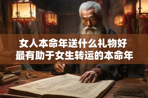 女人本命年送什么礼物好 最有助于女生转运的本命年礼物