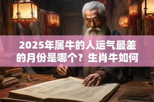 2025年属牛的人运气最差的月份是哪个？生肖牛如何转运