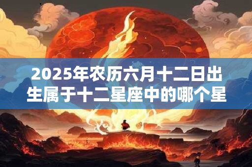 2026年农历六月十二日出生属于十二星座中的哪个星座? 2026年农历六月十二日出生属于十二星座中的哪个星座?