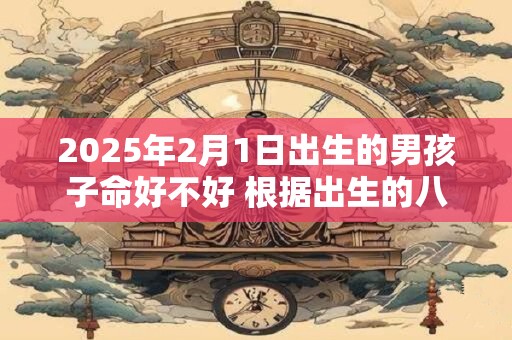 2025年2月1日出生的男孩子命好不好 根据出生的八字取名字
