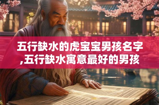 五行缺水的虎宝宝男孩名字,五行缺水寓意最好的男孩名字大全