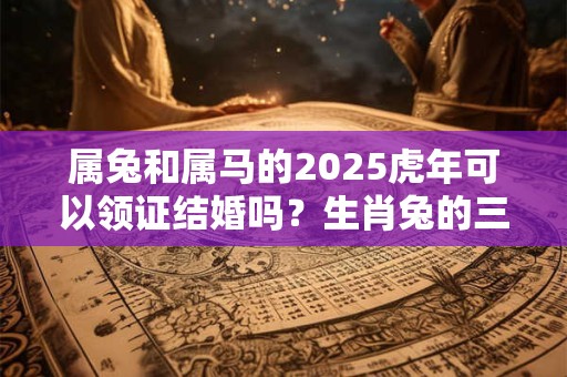 属兔和属马的2025虎年可以领证结婚吗？生肖兔的三合生肖