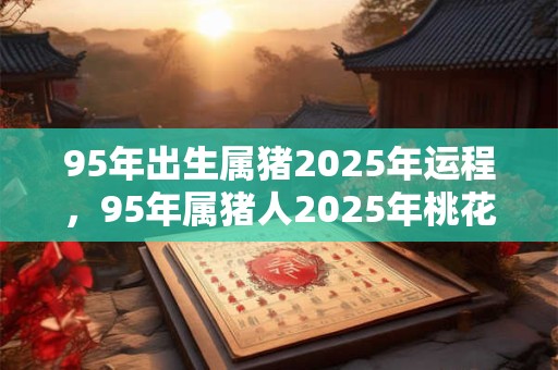 95年出生属猪2025年运程，95年属猪人2025年桃花方位