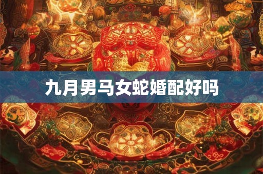 九月男马女蛇婚配好吗