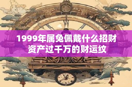 1999年属兔佩戴什么招财 资产过千万的财运纹 1999年属兔佩戴什么招财 资产过千万的财运纹