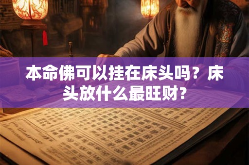 本命佛可以挂在床头吗？床头放什么最旺财？
