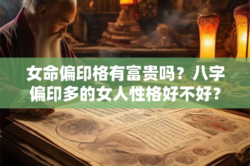 女命偏印格有富贵吗？八字偏印多的女人性格好不好？