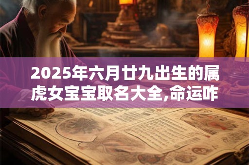 2025年六月廿九出生的属虎女宝宝取名大全,命运咋样