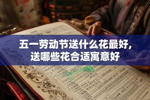 五一劳动节送什么花最好,送哪些花合适寓意好
