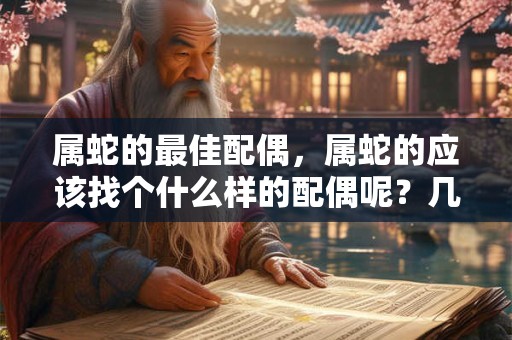属蛇的最佳配偶，属蛇的应该找个什么样的配偶呢？几月的属蛇最好