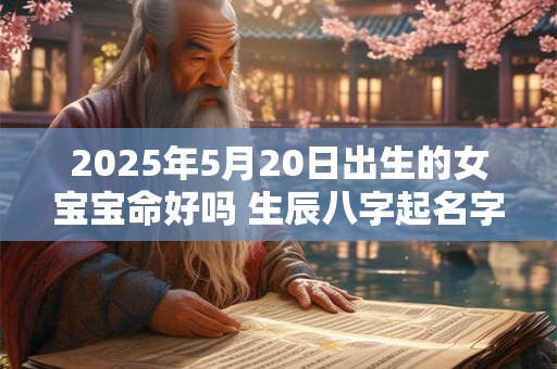 2025年5月20日出生的女宝宝命好吗 生辰八字起名字