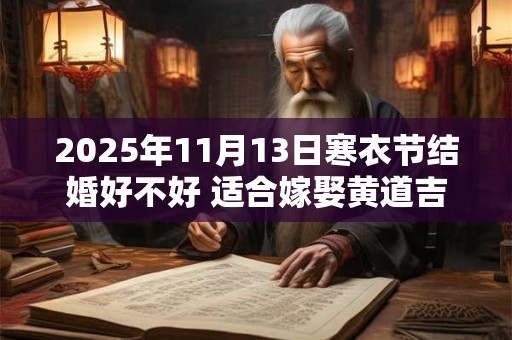 2025年11月13日寒衣节结婚好不好 适合嫁娶黄道吉查询
