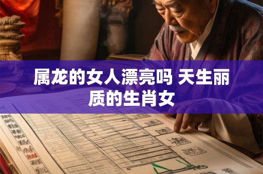 属龙的女人漂亮吗 天生丽质的生肖女