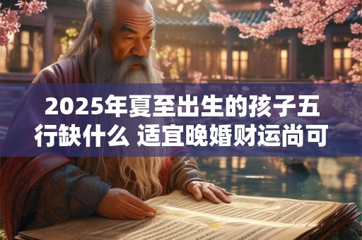 2025年夏至出生的孩子五行缺什么 适宜晚婚财运尚可