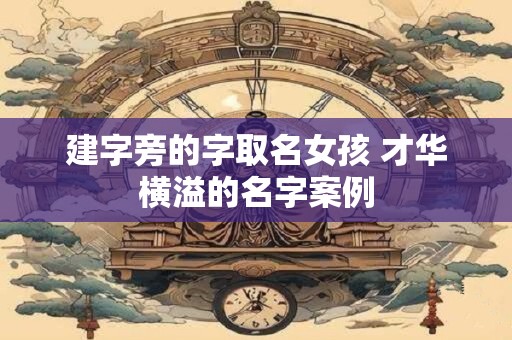 建字旁的字取名女孩 才华横溢的名字案例