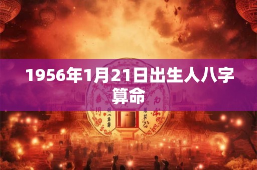 1956年1月21日出生人八字算命