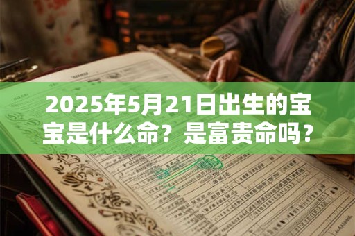 2025年5月21日出生的宝宝是什么命？是富贵命吗？