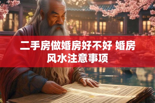 二手房做婚房好不好 婚房风水注意事项