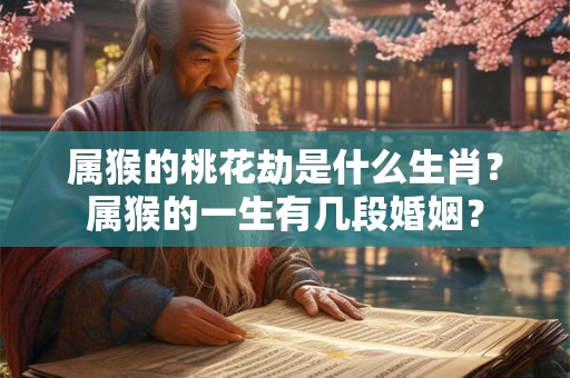 属猴的桃花劫是什么生肖？属猴的一生有几段婚姻？