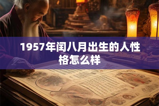 1957年闰八月出生的人性格怎么样