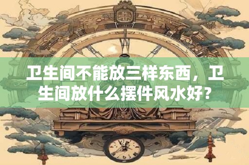 卫生间不能放三样东西，卫生间放什么摆件风水好？