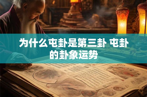 为什么屯卦是第三卦 屯卦的卦象运势