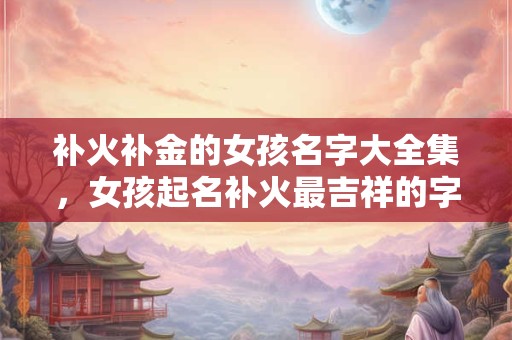 补火补金的女孩名字大全集，女孩起名补火最吉祥的字