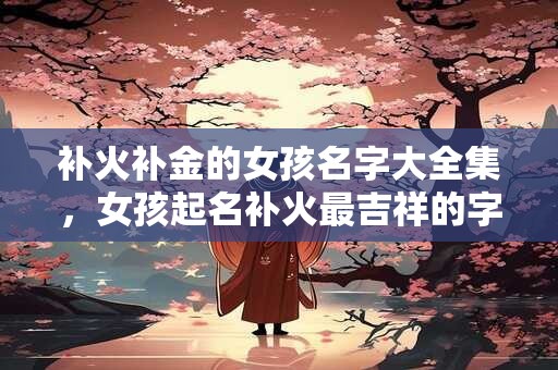 补火补金的女孩名字大全集，女孩起名补火最吉祥的字