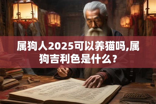属狗人2025可以养猫吗,属狗吉利色是什么? 属狗人2025可以养猫吗,属狗吉利色是什么?
