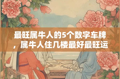 最旺属牛人的5个数字车牌，属牛人住几楼最好最旺运？