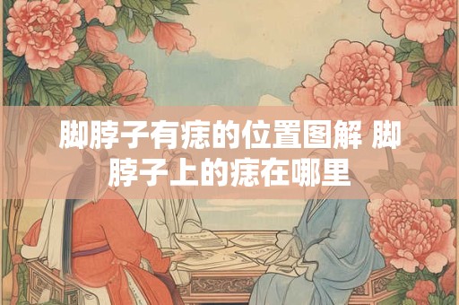 脚脖子有痣的位置图解 脚脖子上的痣在哪里