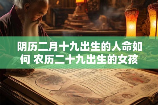 阴历二月十九出生的人命如何 农历二十九出生的女孩命运 阴历二月十九出生的人命如何 农历二十九出生的女孩命运