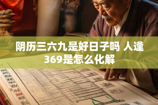 阴历三六九是好日子吗 人逢369是怎么化解