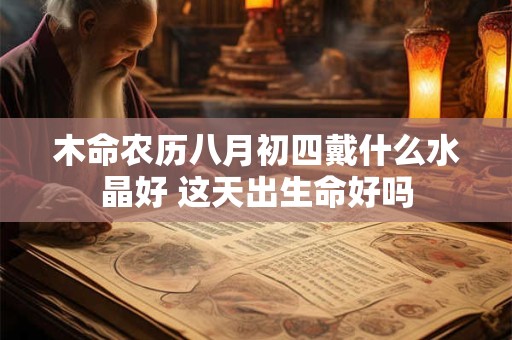 木命农历八月初四戴什么水晶好 这天出生命好吗