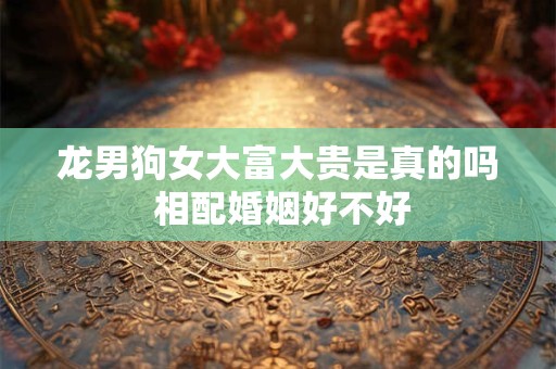 龙男狗女大富大贵是真的吗 相配婚姻好不好