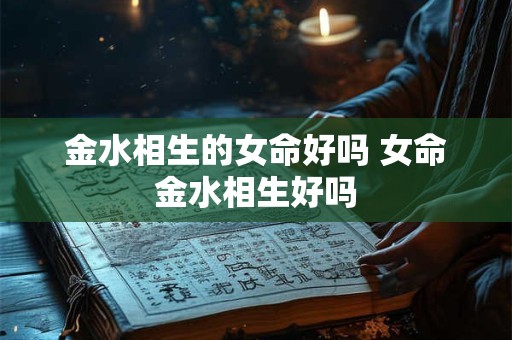 金水相生的女命好吗 女命金水相生好吗