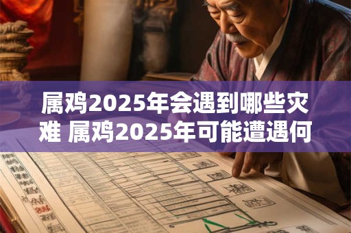 属鸡2025年会遇到哪些灾难 属鸡2025年可能遭遇何灾难