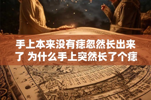 手上本来没有痣忽然长出来了 为什么手上突然长了个痣
