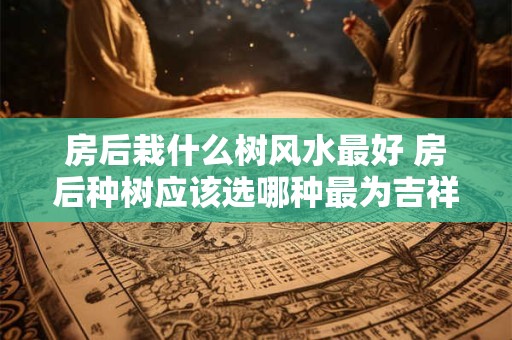 房后栽什么树风水最好 房后种树应该选哪种最为吉祥