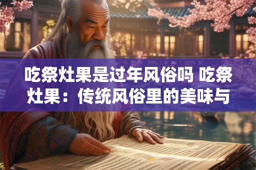 吃祭灶果是过年风俗吗 吃祭灶果：传统风俗里的美味与文化