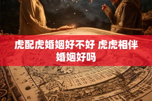 虎配虎婚姻好不好 虎虎相伴婚姻好吗